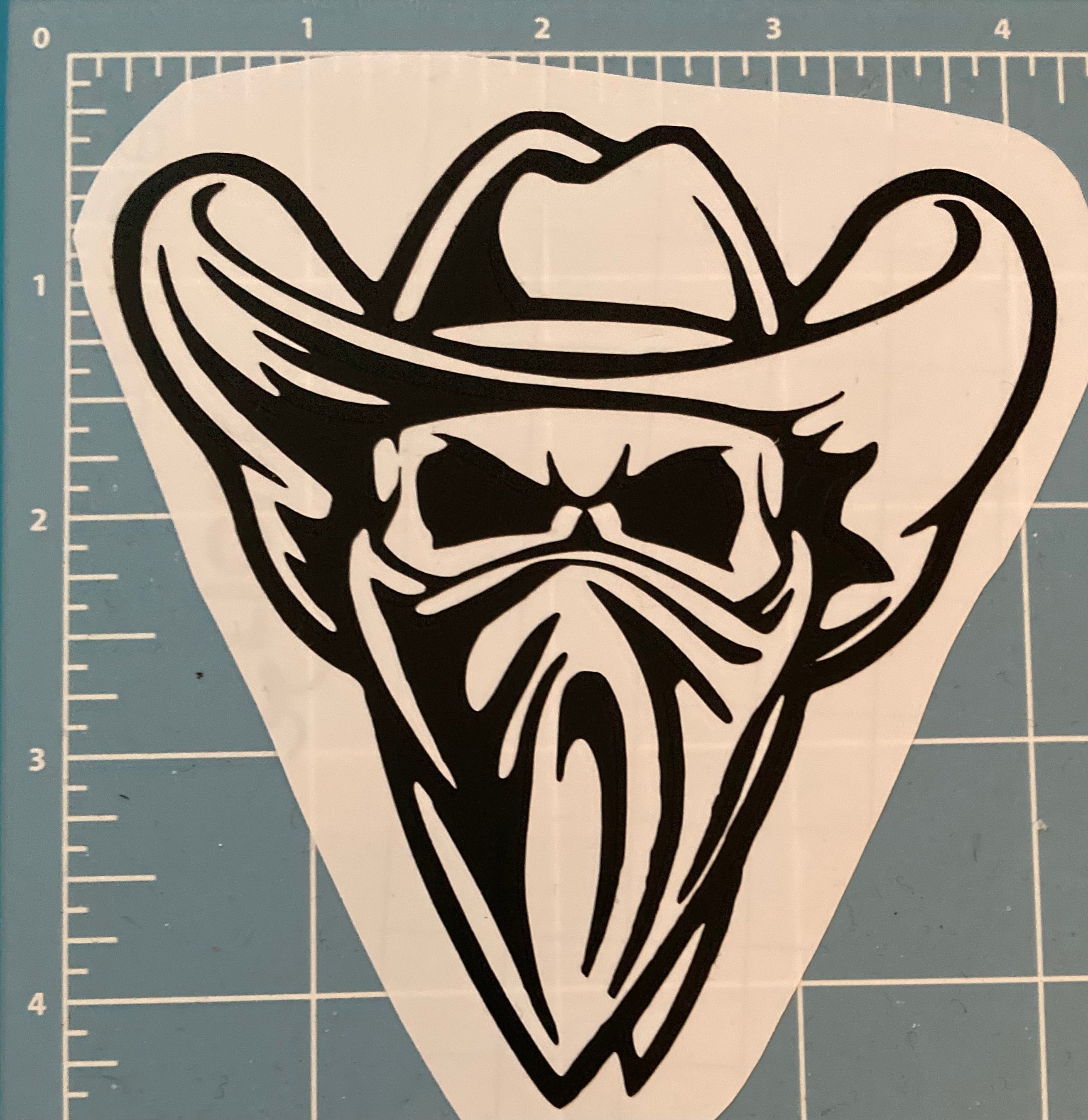 Outlaw Skull - Etsy