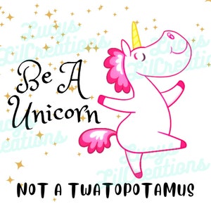 Be A Unicorn SVG-Funny Unicorn svg-Adult Humor svg-Rude Unicorn svg