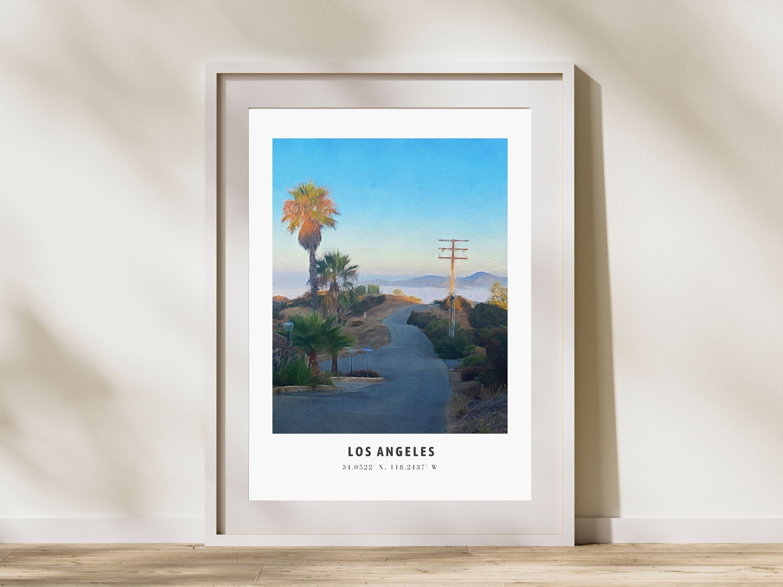 Los Angeles Poster / Los Etsy Wall Wall / for / Decor / Gallery Art Travel Angeles Printable Art Digital Wall - Room Art Download Aesthetic for