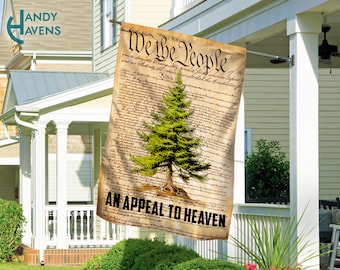Pine Tree Garden Flag, An Appeal To Heaven Flag, American flag, Appeal to heaven garden decor, Vintage Flag, Patriotic gifts, Gift for him