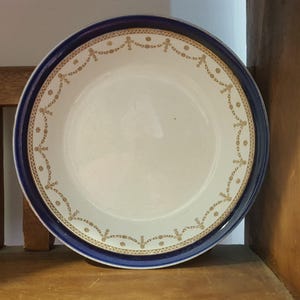Vintage Alfred Meakin "Bleu de Roi" Cereal Bowl