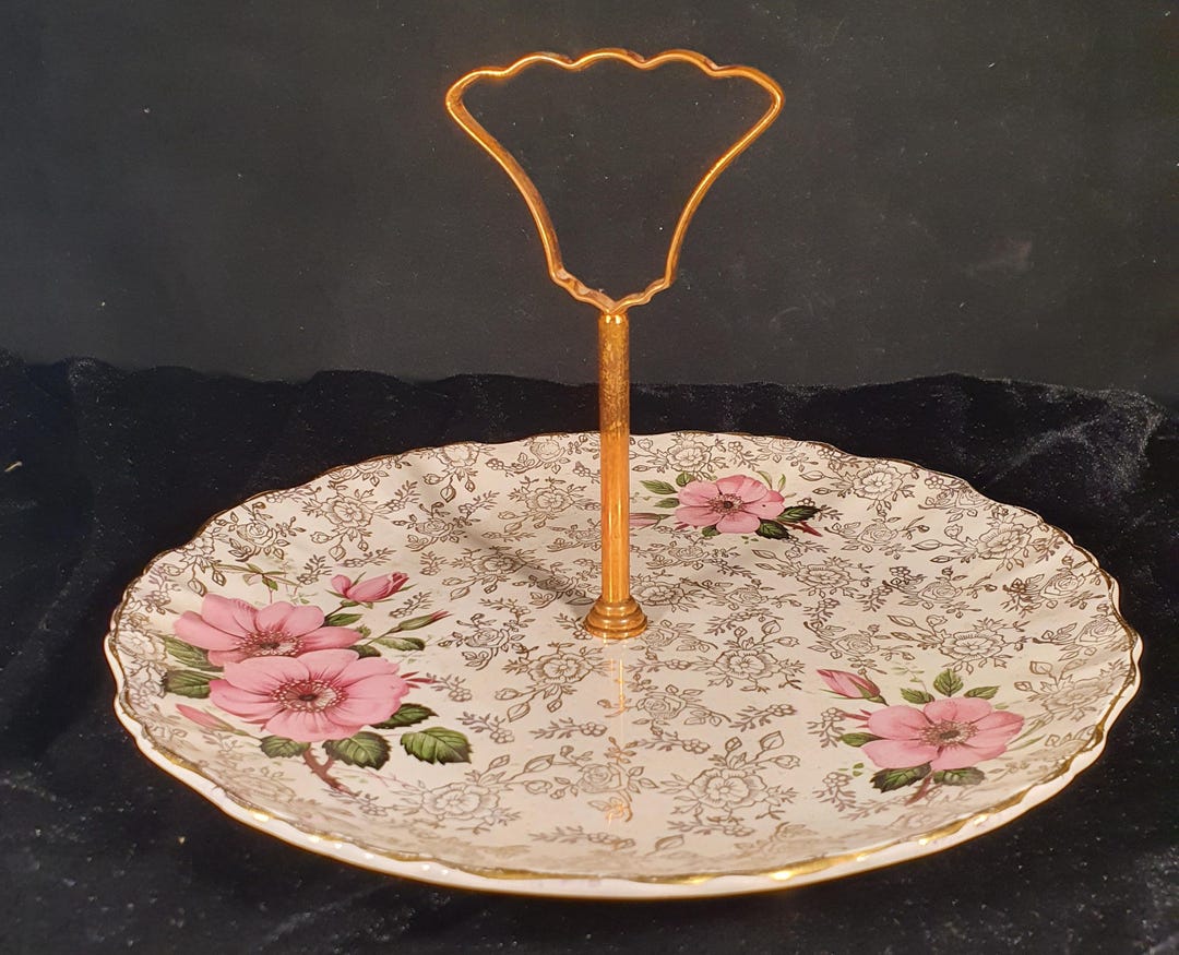Old Foley Plate With Handle by James Kent - Etsy