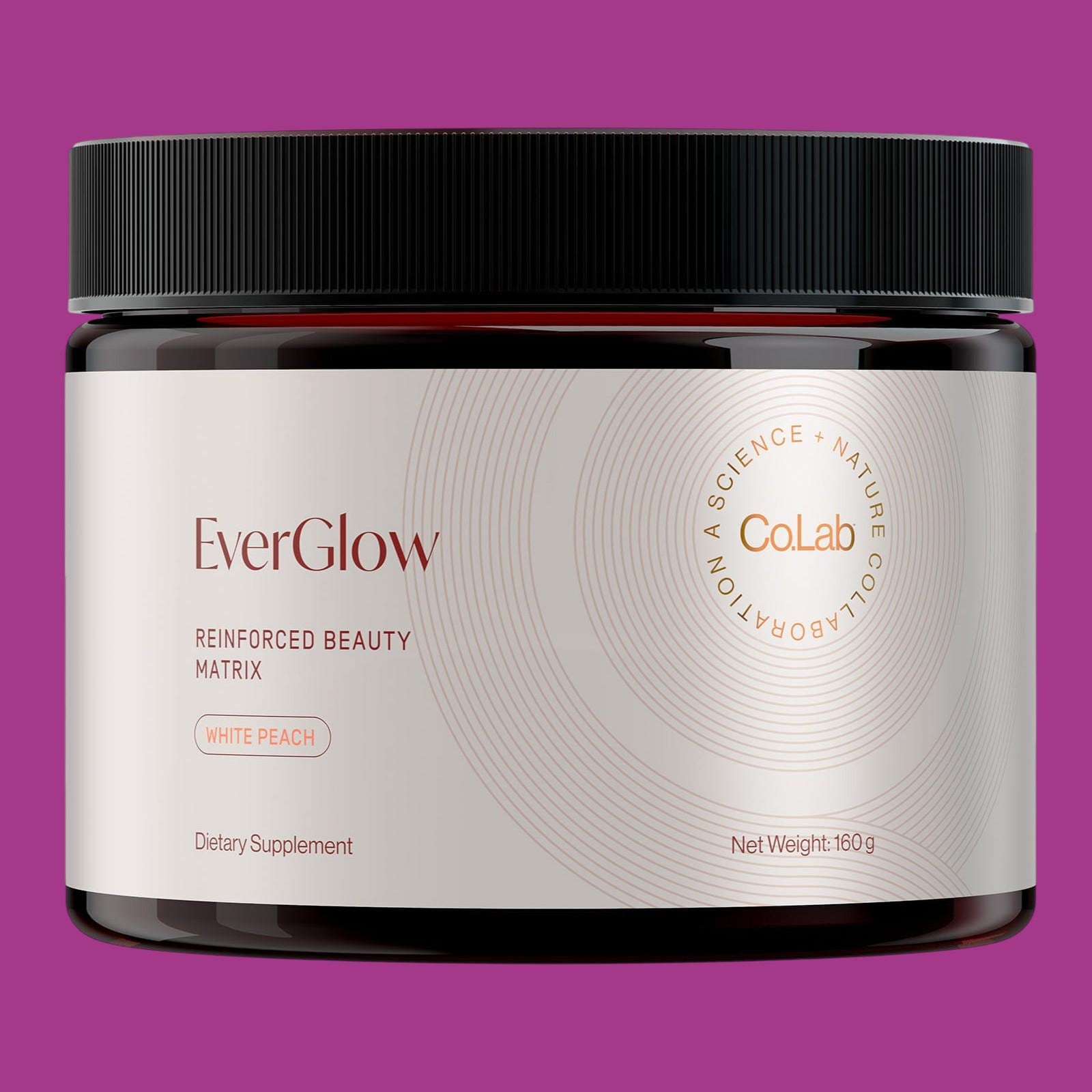 Everglow Collagen Beauty Drink | White Peach | Marine Collagen, Vitamin C &  Biotin | Australian Stock