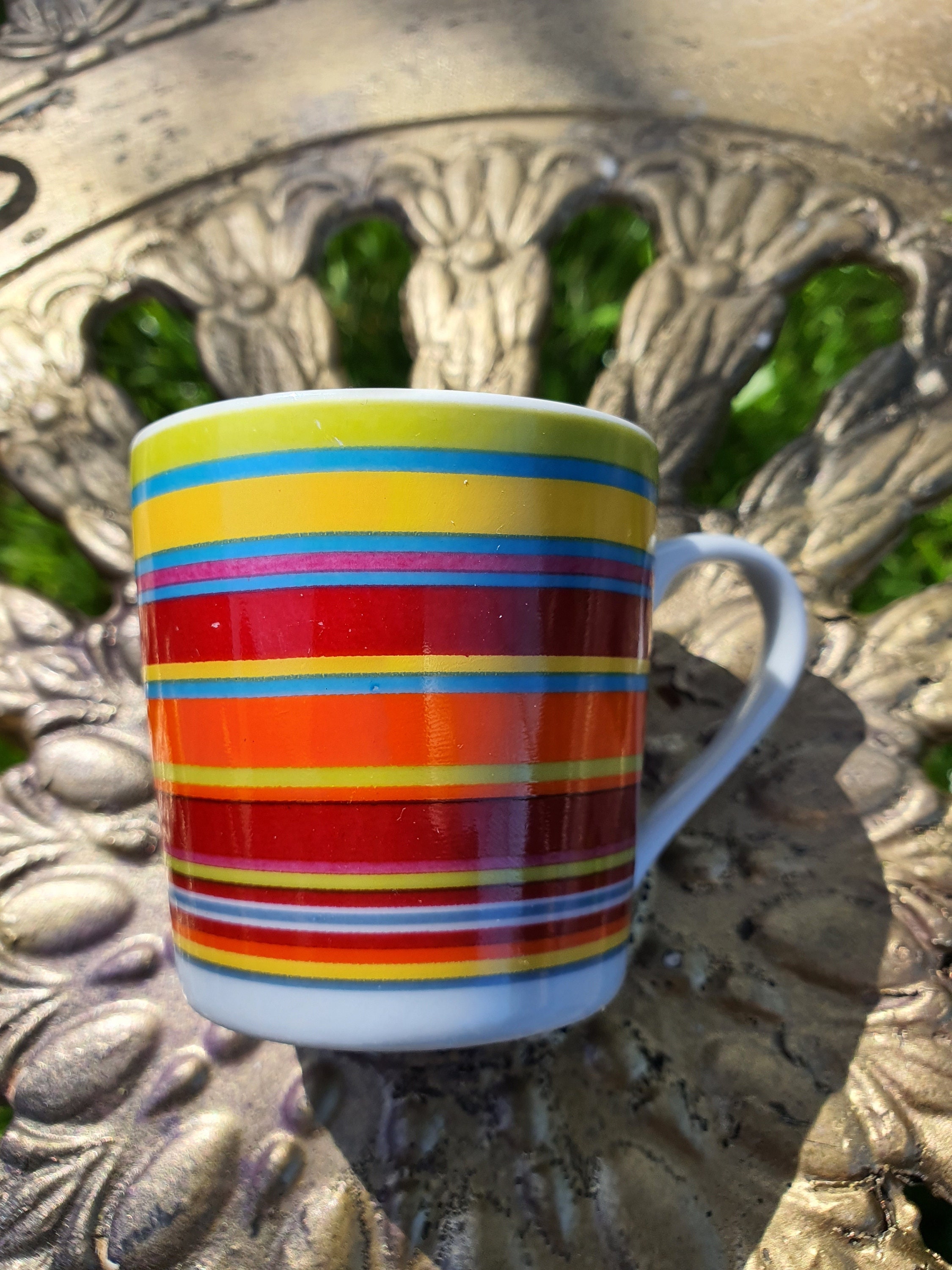 Retro Set of 4 Expresso Cups Etsy