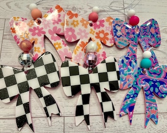 Bow Car Charm