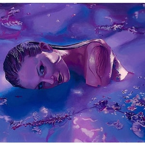 Lavender Haze Painting Print