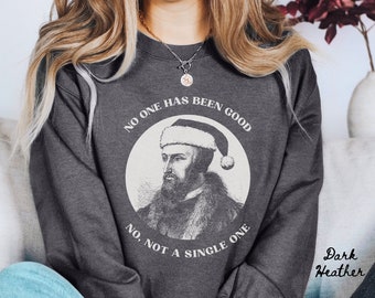 Funny Reformed Christmas Sweatshirt, John Calvin Crewneck for Calvinist, Doctrines of Grace Pullover, Reformation Theology Apparel Gift