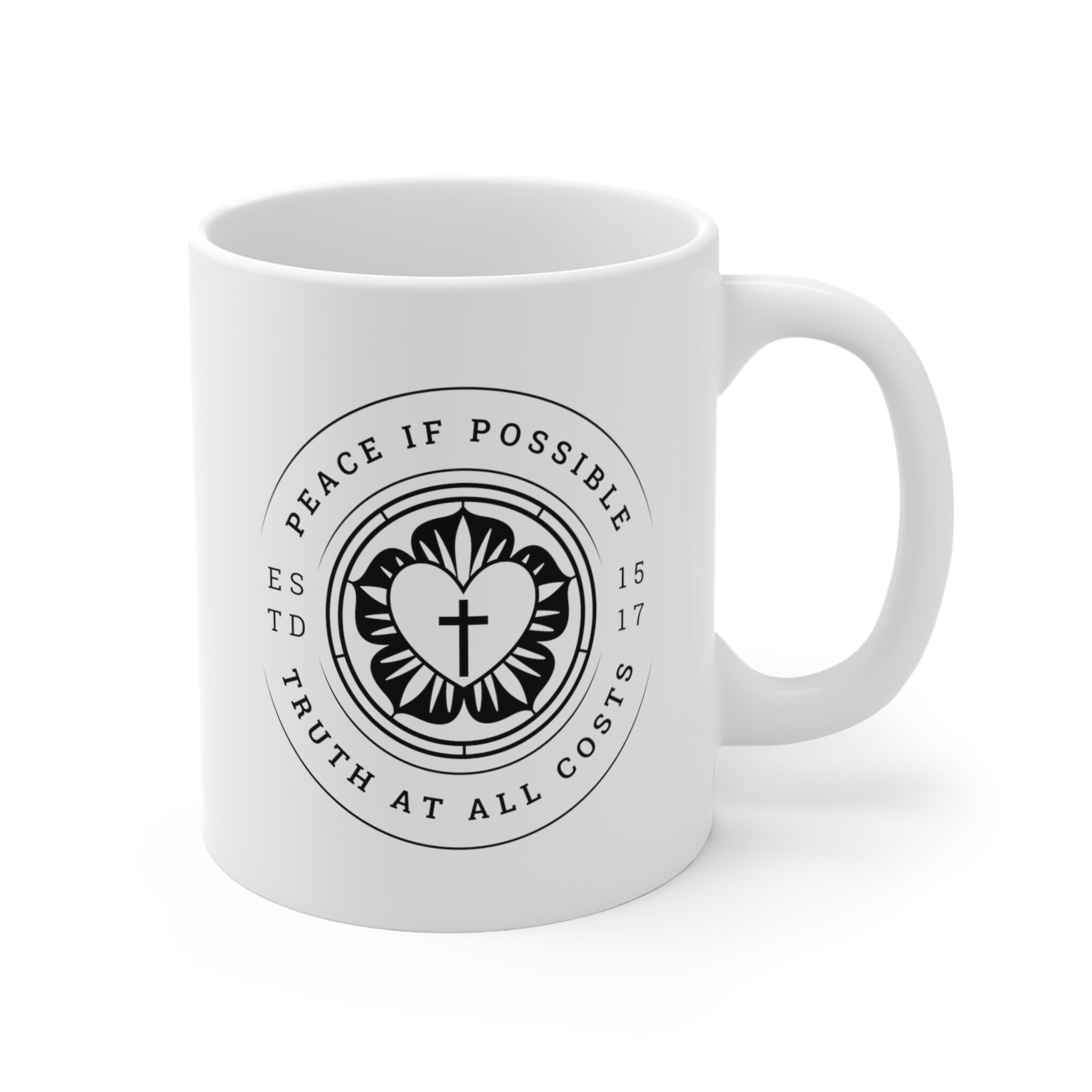 Lutheran Coffee Mug, Martin Luther Reformation Day Mug, Reformed ...