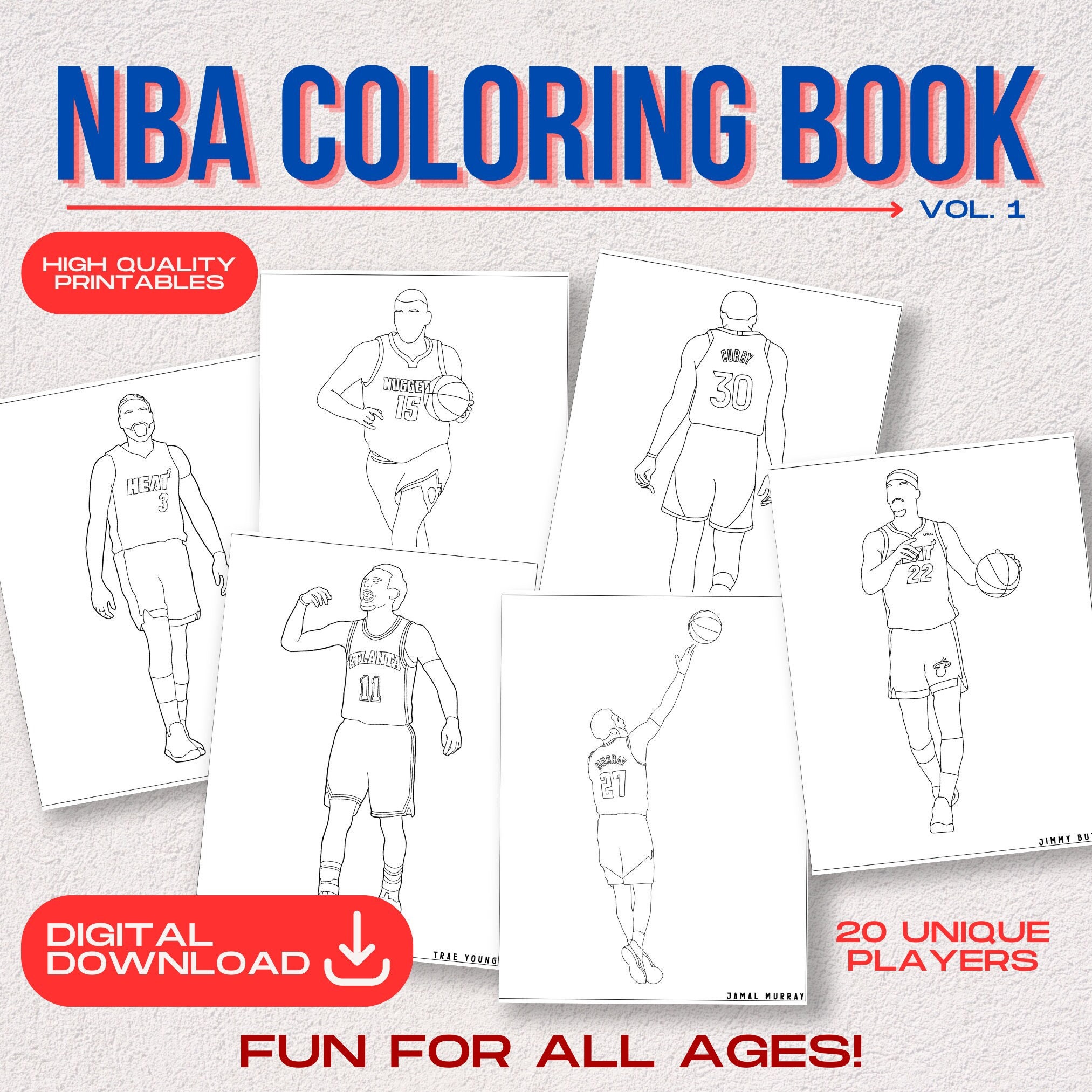 18 Steph Curry Coloring Pages (Free PDF Printables)