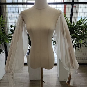Chiffon sleeves design store