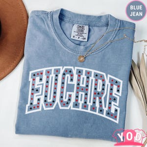 Comfort Colors® Euchre Shirt | Euchre T-Shirt | World&#39;s Best Euchre Partner Shirt | Unisex Tee | Card Player Shirt | Card Game Tee we 770f