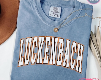 Luckenbach Texas TShirt - Comfort Colors Outlaw Country Fashion, Country Radio, 70's, 80's, Texas Music, Texas Gifts, Country 870b