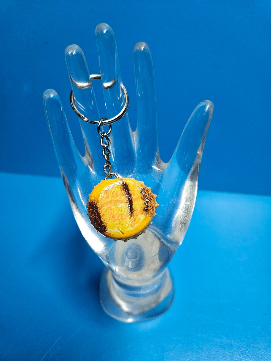 Fallout Nuka Cola Orange Cap Keychain - Etsy