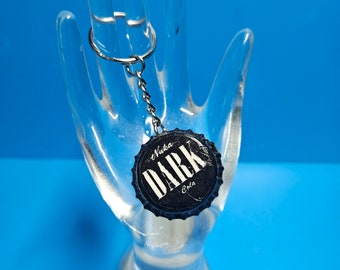 Fallout Dark Nuka Cola Cap Keychain