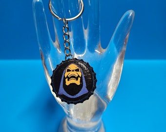 Laughing Skeletor MOTU Cap Keychain