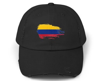 Gorra con la bandera de Colombia: Copa Mundial 2026, unisex, de sarga de algodón, gorra de fútbol ajustable
