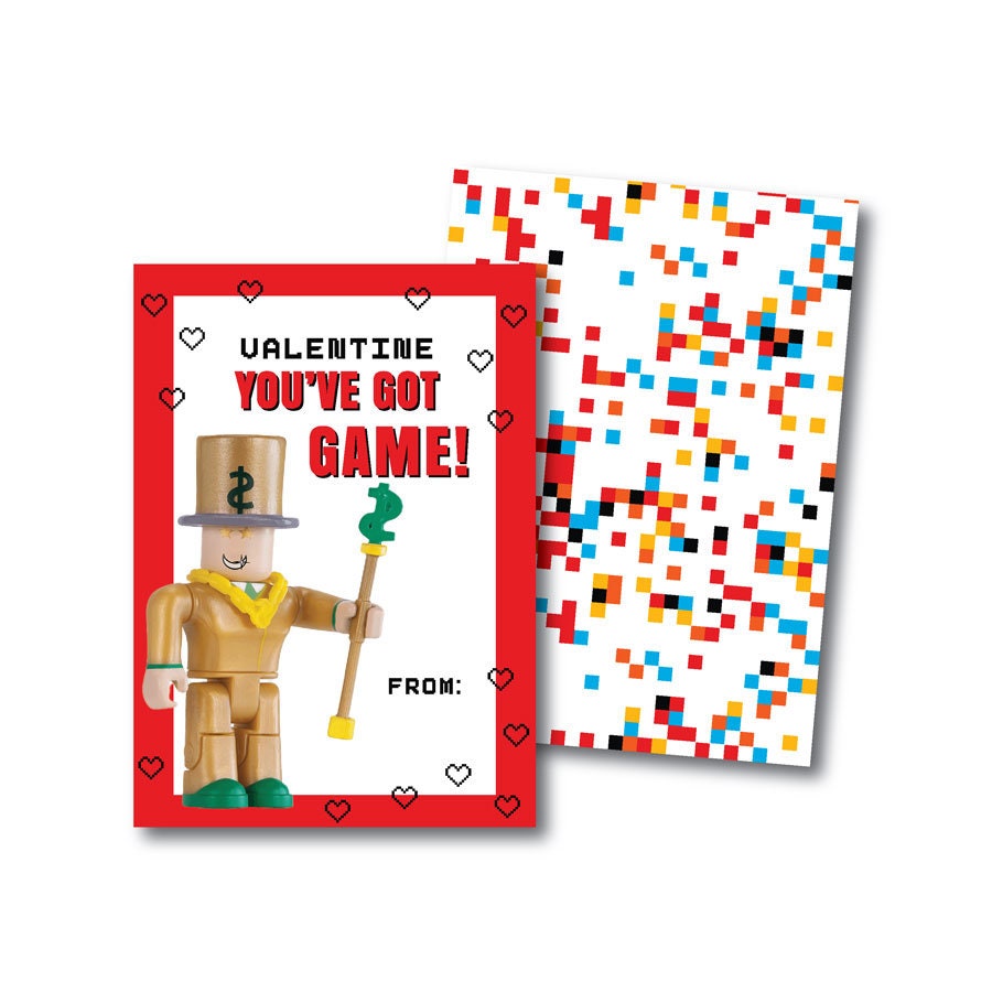 Roblox Valentines | DIY Valentines Instant Download | Roblox Printable ...