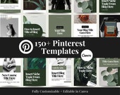150+ Pinterest Canva Templates: Branding & Pin Design (PDF)