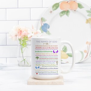 Names of God and meanings  Mug Deluxe 15oz.