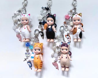 Cat Life Series Sonny Angel Keychain - Etsy 日本 Cat Life Series Sonny Angel Keychain - Etsy 日本