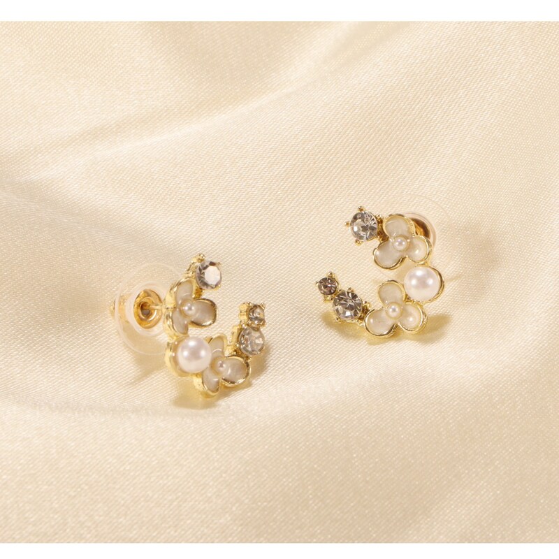 Women Artsy S925silver Turquoise Pearl Earrings