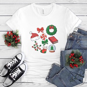 Book Shirt, Christmas Book, Book Lover Gift, Reading Book, Women Book Gifts, Bookish Gift, Gift For Book Reader, Bookworm Gift, BOK183LS01