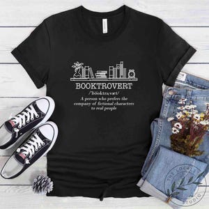 Book Shirt, Booktrovert, Book Lover Gift, Reading Book, Women Book Gifts, Bookish Gift, Gift For Book Reader, Bookworm Gift, BOK107LS01