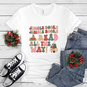 Book Shirt, Jingle Books, Book Lover Gift, Reading Book, Women Book Gifts, Bookish Gift, Gift For Book Reader, Bookworm Gift, BOK180LS01