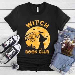 Book Shirt, Witch Book Club, Book Lover Gift, Reading Book, Women Book Gifts, Bookish Gift, Gift For Book Reader, Bookworm Gift, BOK081LS01