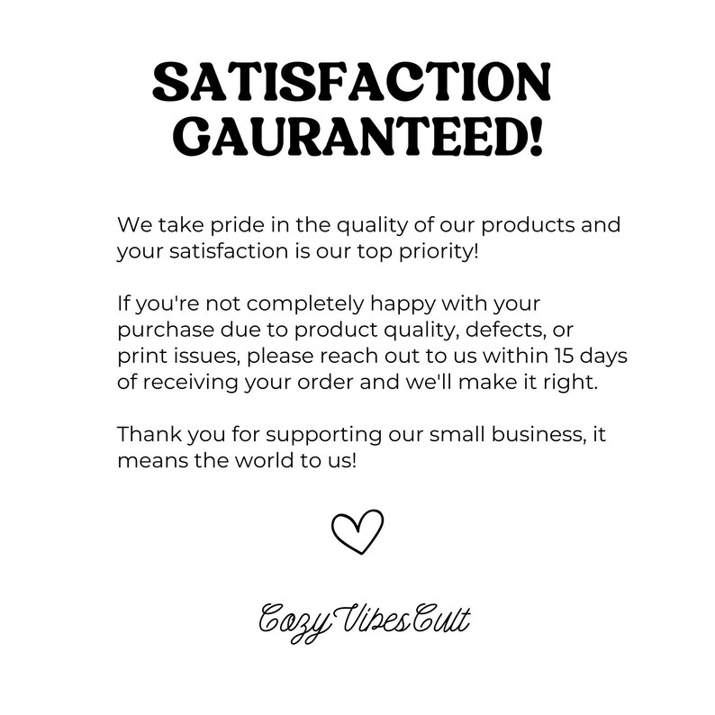 a black and white photo with a quote about satisfaction