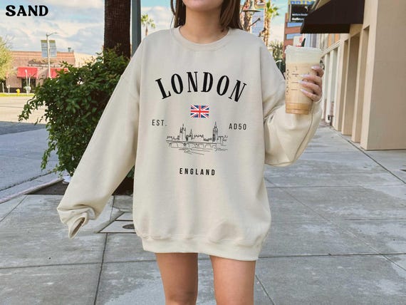 Vintage University of Oxford Spell Out Sweatshirt Crewneck VINTAGE 