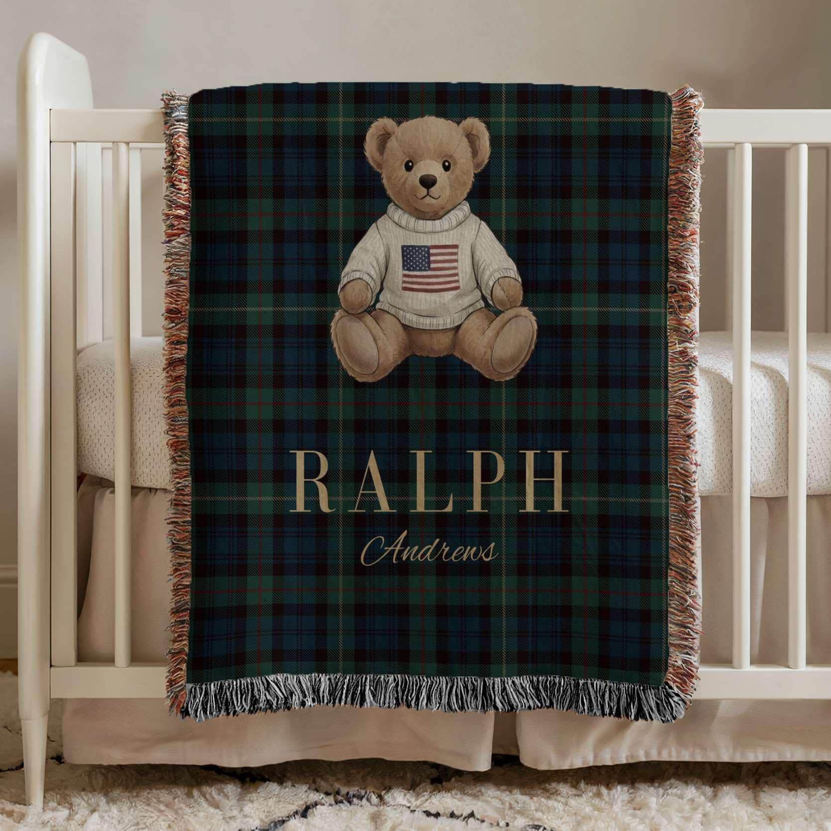 【Ralph Lauren】Polo Bear ブランケット SHEL'TTER SELECT | 【POLO RALPH LAUREN】Polo Bear ブランケット