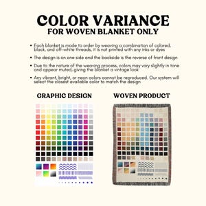 an advertisement for a color range for women