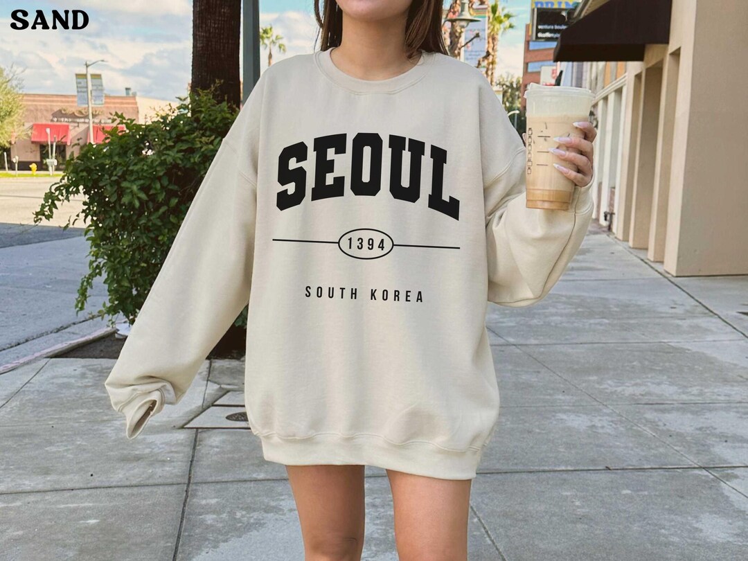 Seoul Sweatshirt South Korea Shirt Seoul Crewneck Korean Fashion Seoul