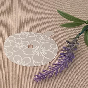 Staubdeckchen für Kerzen x 10, 6,5 cm Kerzenstaubdeckchen, Dekorpapier-Kerzendeckchen