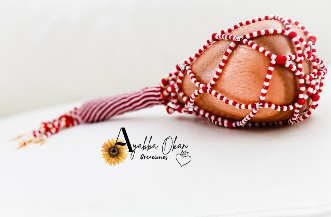 Personalized Chango Maraca - Shango Rattle Customized - Etsy