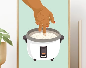 Rice Knuckle Fillippino Kunstdruck (Digitaler Download 11 "x14" 8 "x10" JPG PDF)