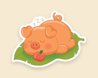 3&quot; STICKER | lazy lechon | filipino | fil-am | filipino sticker | pinay | pinoy | vinyl | waterproof