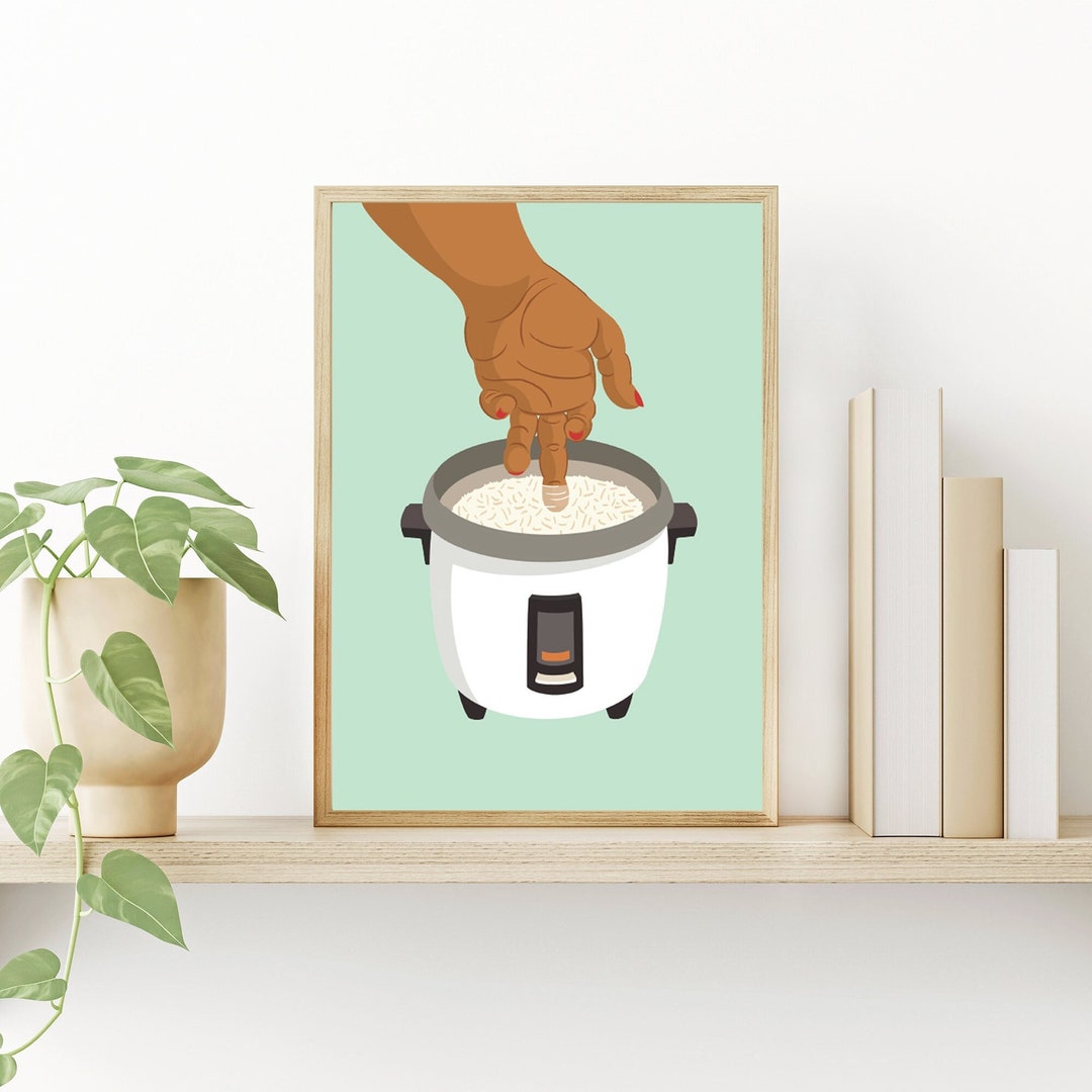 Art Print 8x10 Rice Knuckle Physical Print Illustration Filipino Art