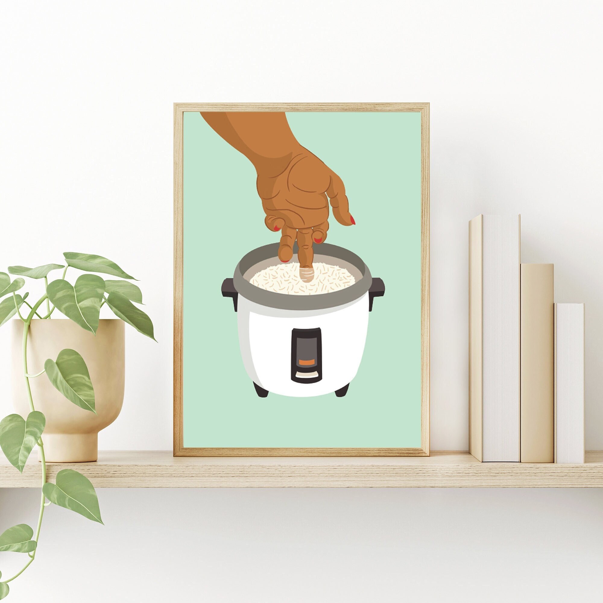 Art Print 8x10 Rice Knuckle Physical Print Illustration Filipino Art Filam Pinay Pinoy Etsy