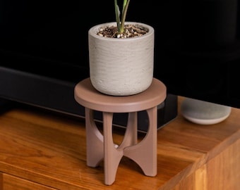 Plant Stand | Mid-Century Modern Planter Holder Shelf | Broyhill Brasilia Style