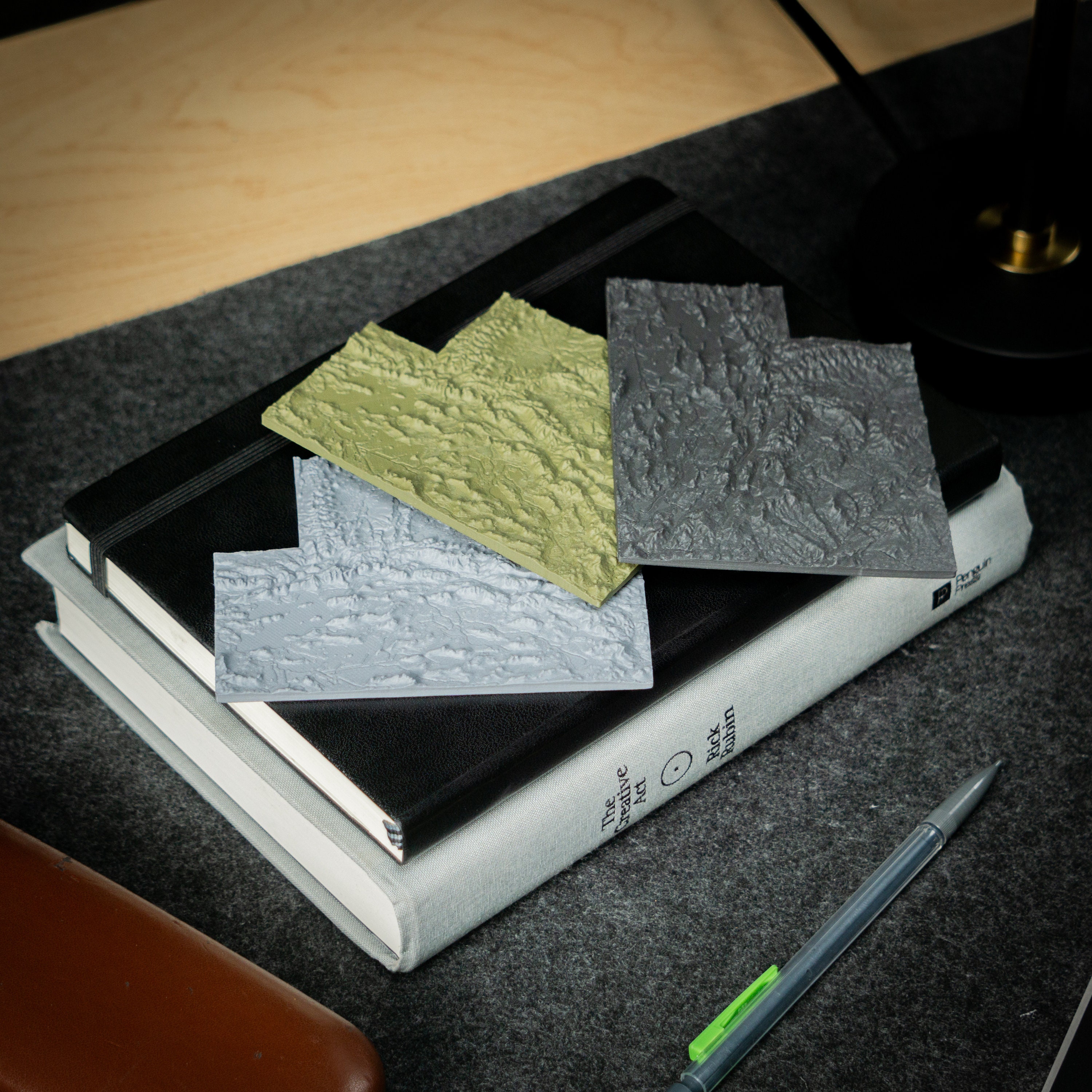 Mini Topographic Utah State Topographic Map - Mini Pocket Size Edition - With Rivers and ...