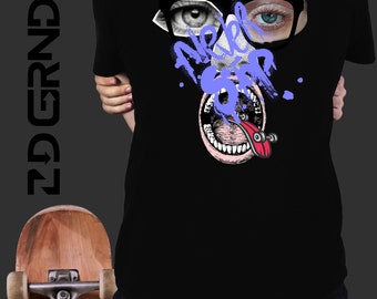 Never Stop Skating, Skateboarding Shirt, Skateboarding Vintage T-Shirt, Skate Boarding Sport Fans Gift, Skateboarder Tricks Lover, Skatebo