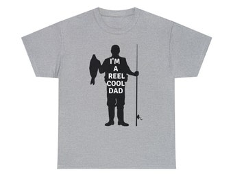 Reel Cool Dad, gift for dad, fathers day gift, fisherman gift, dad birthday gift, fishing, fishing shirt, dad fishing gift
