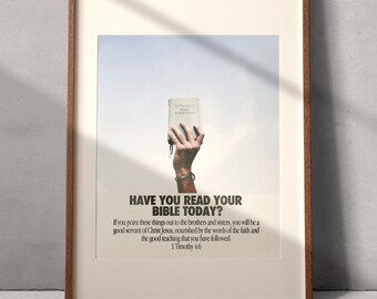 Bible Quote Print | Digital Download