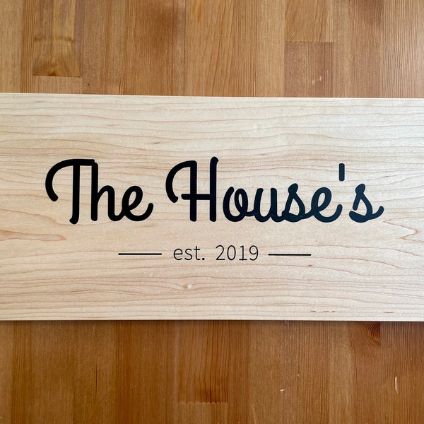 Wooden Epoxy Signs Etsy