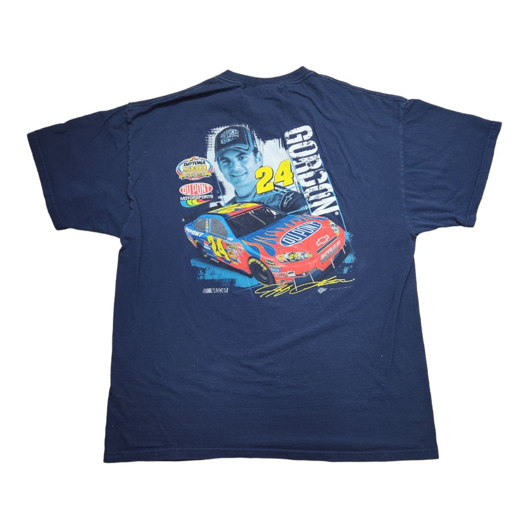 Vintage Nascar, XL, #24 Jeff Gordon, Racing T-Shirt, Retro Style, Streetwear