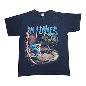 Vintage 2008, Medium, In Flames T-Shirt, Rock Tee, Metal Tee, Band Tee