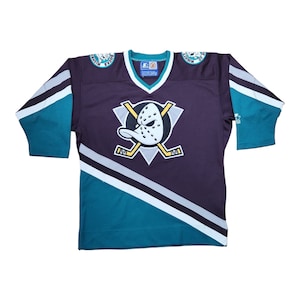 Classic '93 Mighty Ducks of Anaheim Hockey Jersey Youth Small