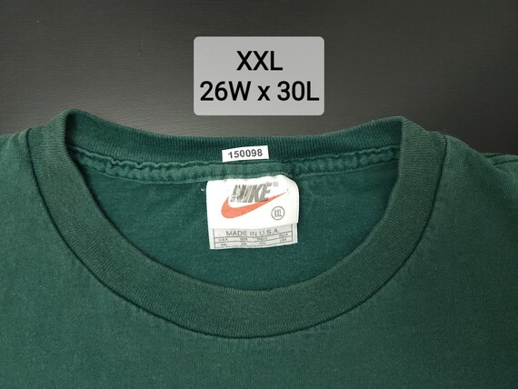 Vintage Nike Just Do It Crewneck T-Shirt Made in … - image 3